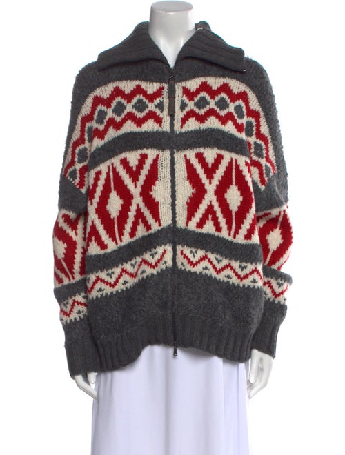 Brunello Cucinelli Cashmere Patterned Sweater