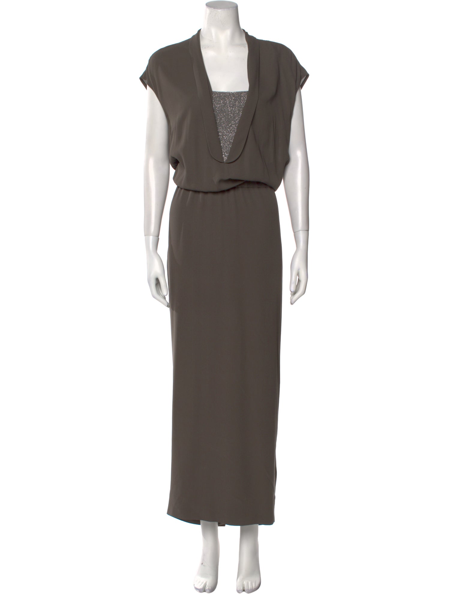 Brunello Cucinelli Silk Long Dress