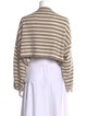 Brunello Cucinelli Striped Scoop Neck Sweater