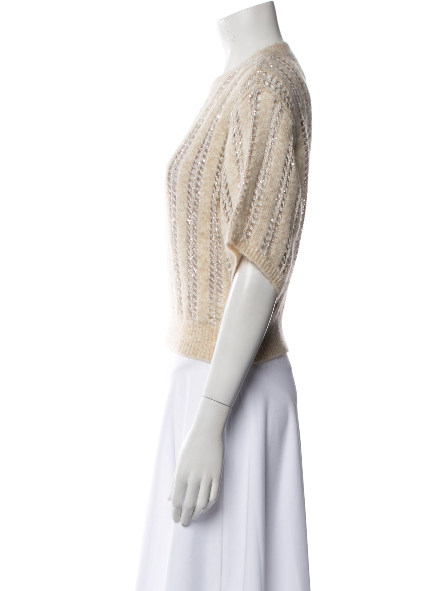 Brunello Cucinelli Wool Crew Neck Sweater