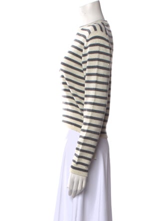 Brunello Cucinelli Striped Crew Neck Sweater