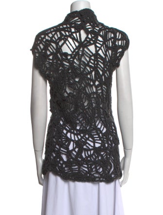 Brunello Cucinelli Cashmere Patterned Top