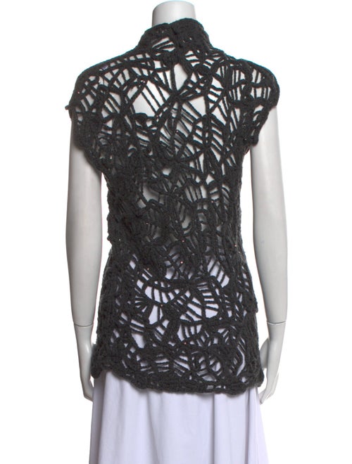 Brunello Cucinelli Cashmere Patterned Top