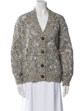 Brunello Cucinelli Wool V-Neck Sweater