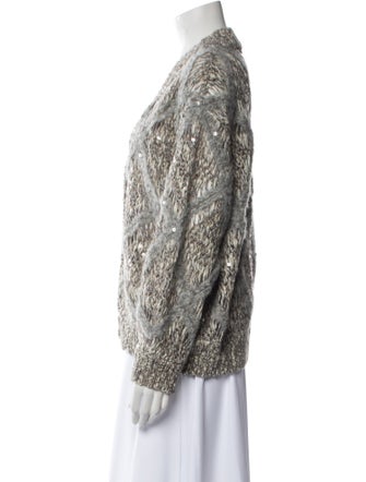 Brunello Cucinelli Wool V-Neck Sweater