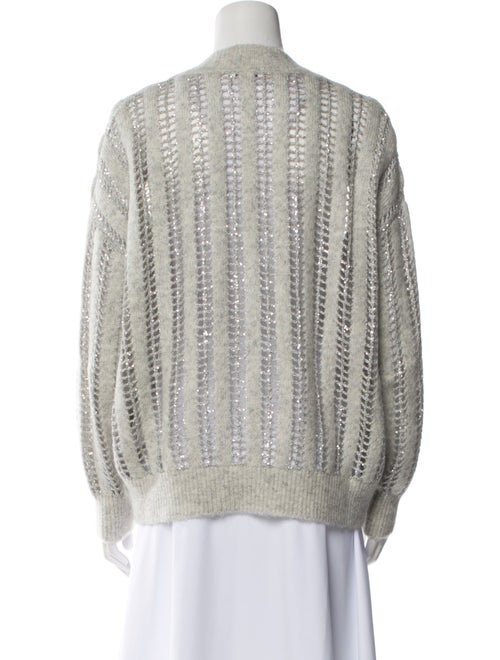 Brunello Cucinelli Wool Striped Sweater