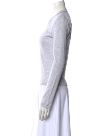 Brunello Cucinelli V-Neck Long Sleeve Sweatshirt