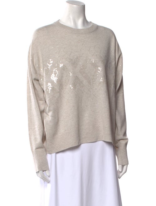 Brunello Cucinelli Virgin Wool Crew Neck Sweater