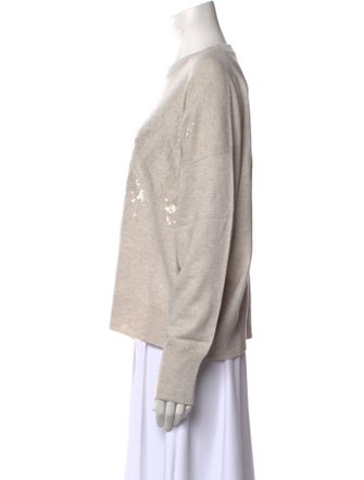 Brunello Cucinelli Virgin Wool Crew Neck Sweater