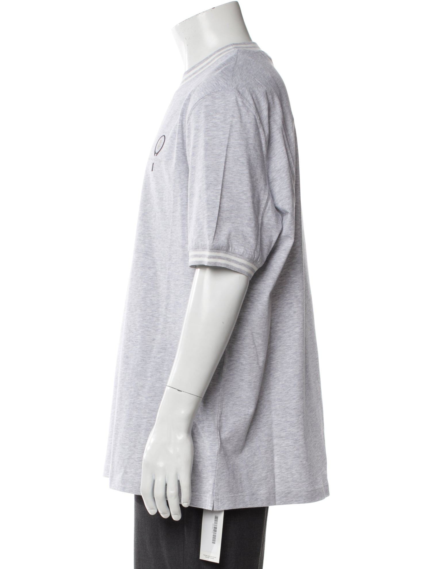 Brunello Cucinelli Graphic Print Crew Neck T-Shirt w/ Tags