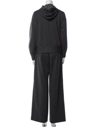 Brunello Cucinelli Virgin Wool Striped Lounge Set