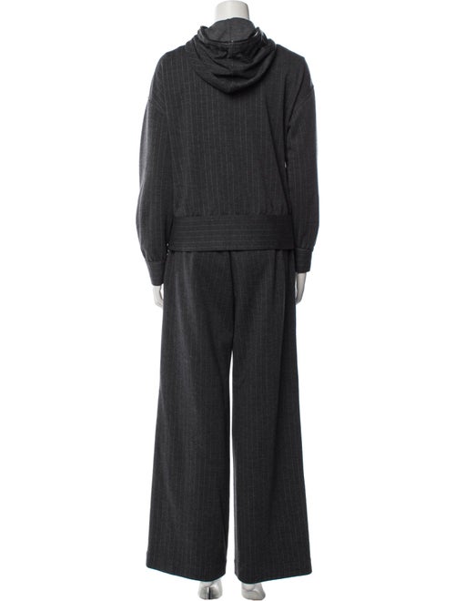 Brunello Cucinelli Virgin Wool Striped Lounge Set