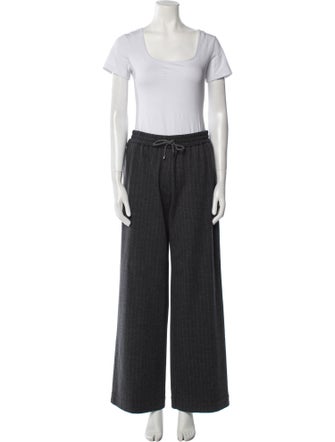 Brunello Cucinelli Virgin Wool Striped Lounge Set