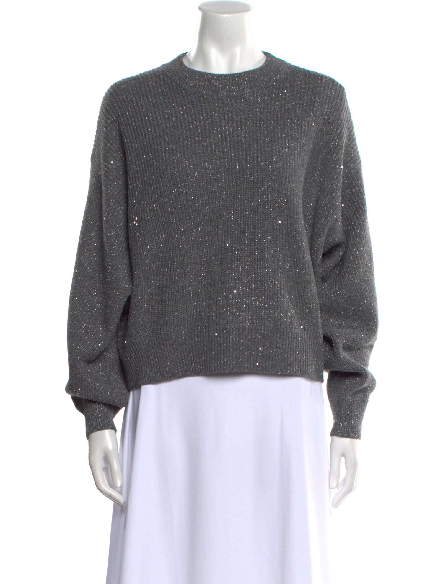 Brunello Cucinelli Cashmere Crew Neck Sweater w/ Tags