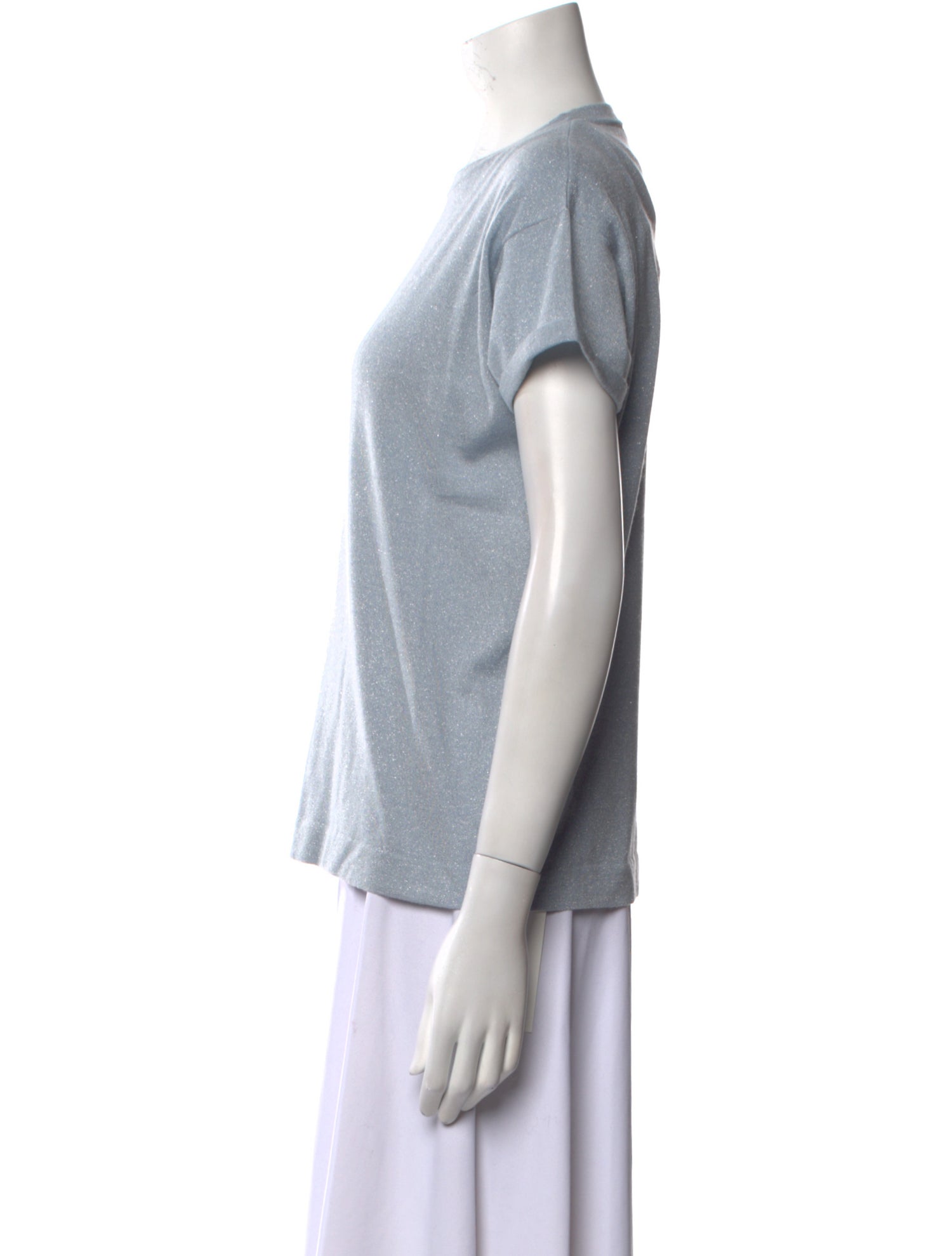 Brunello Cucinelli Crew Neck Short Sleeve T-Shirt w/ Tags