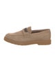 Brunello Cucinelli Monili Suede Loafers