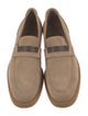 Brunello Cucinelli Monili Suede Loafers