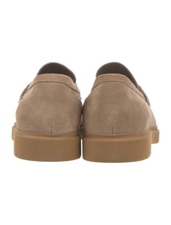 Brunello Cucinelli Monili Suede Loafers