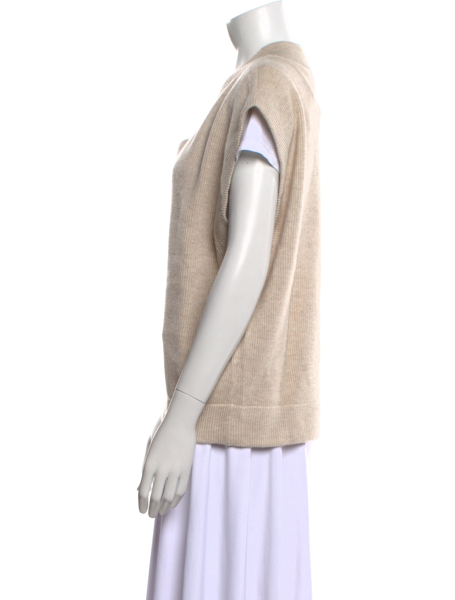 Brunello Cucinelli Cashmere V-Neck Sweater w/ Tags