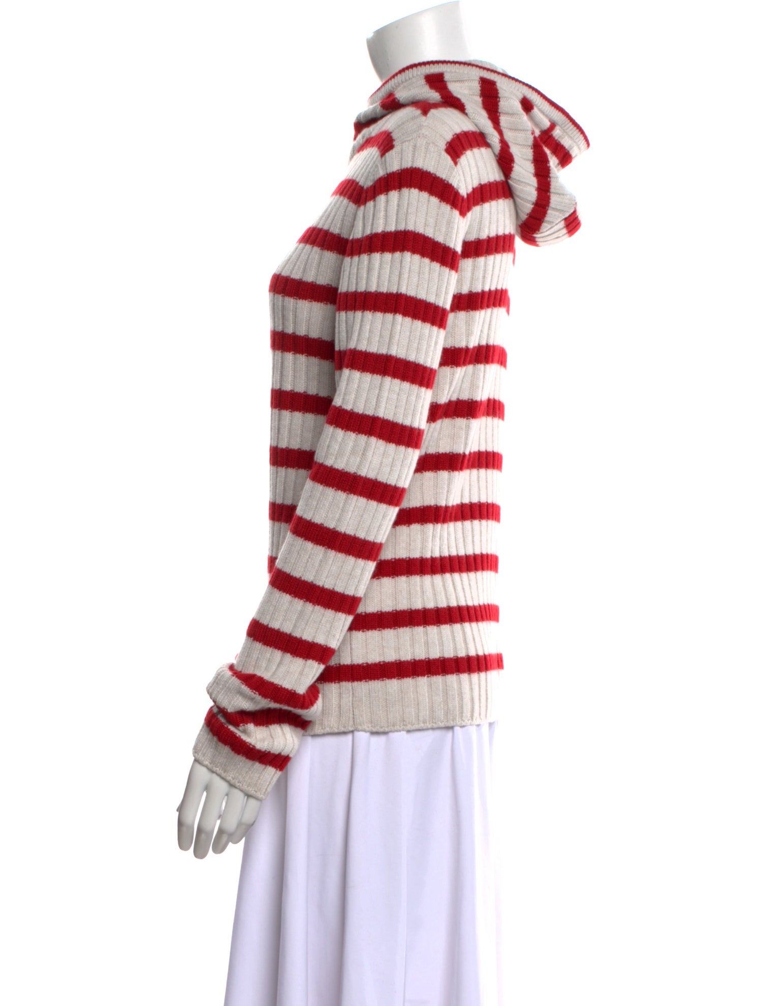 Brunello Cucinelli Virgin Wool Striped Sweater w/ Tags