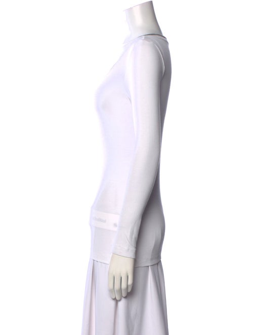 Brunello Cucinelli V-Neck Long Sleeve Top