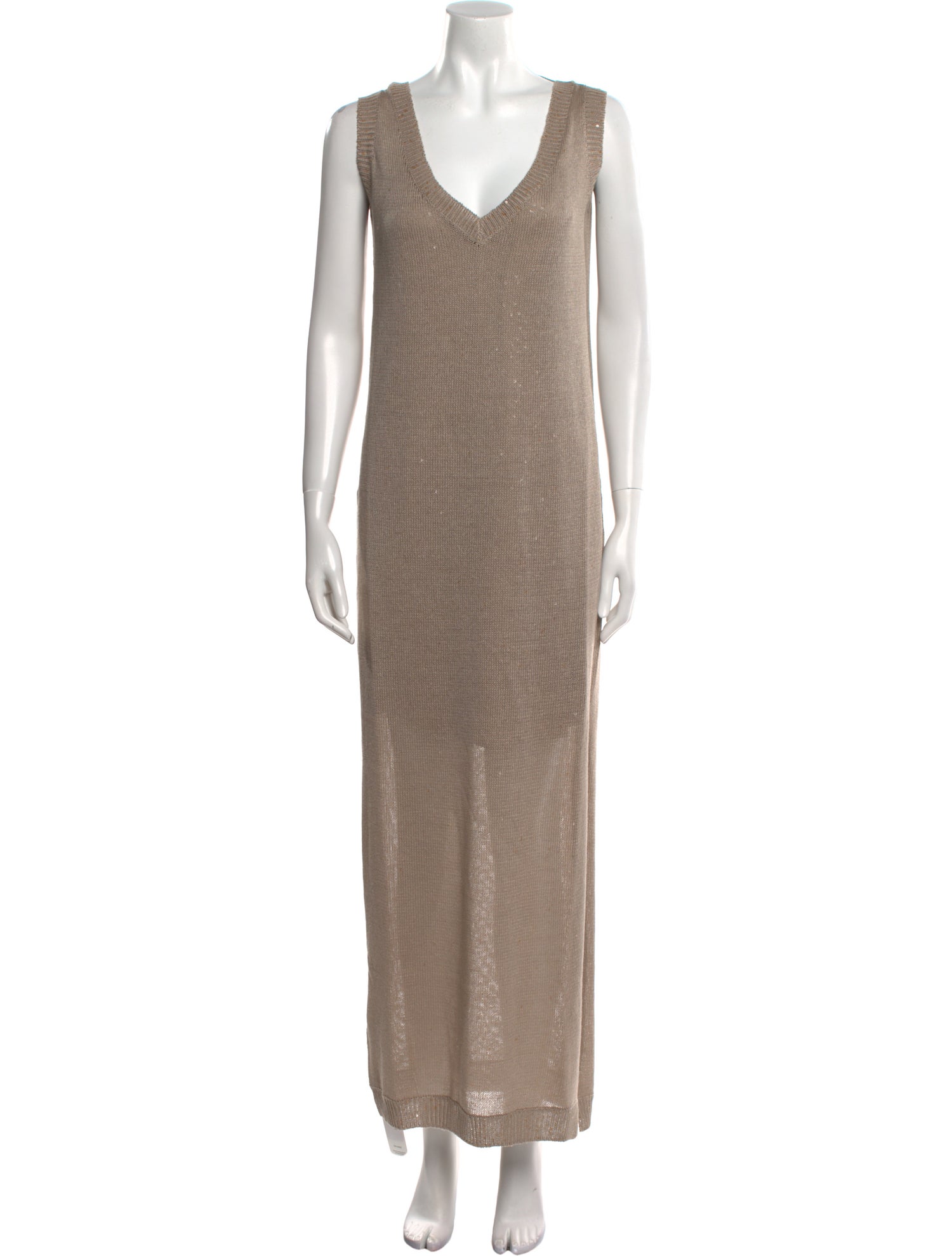 Brunello Cucinelli Linen Long Dress w/ Tags