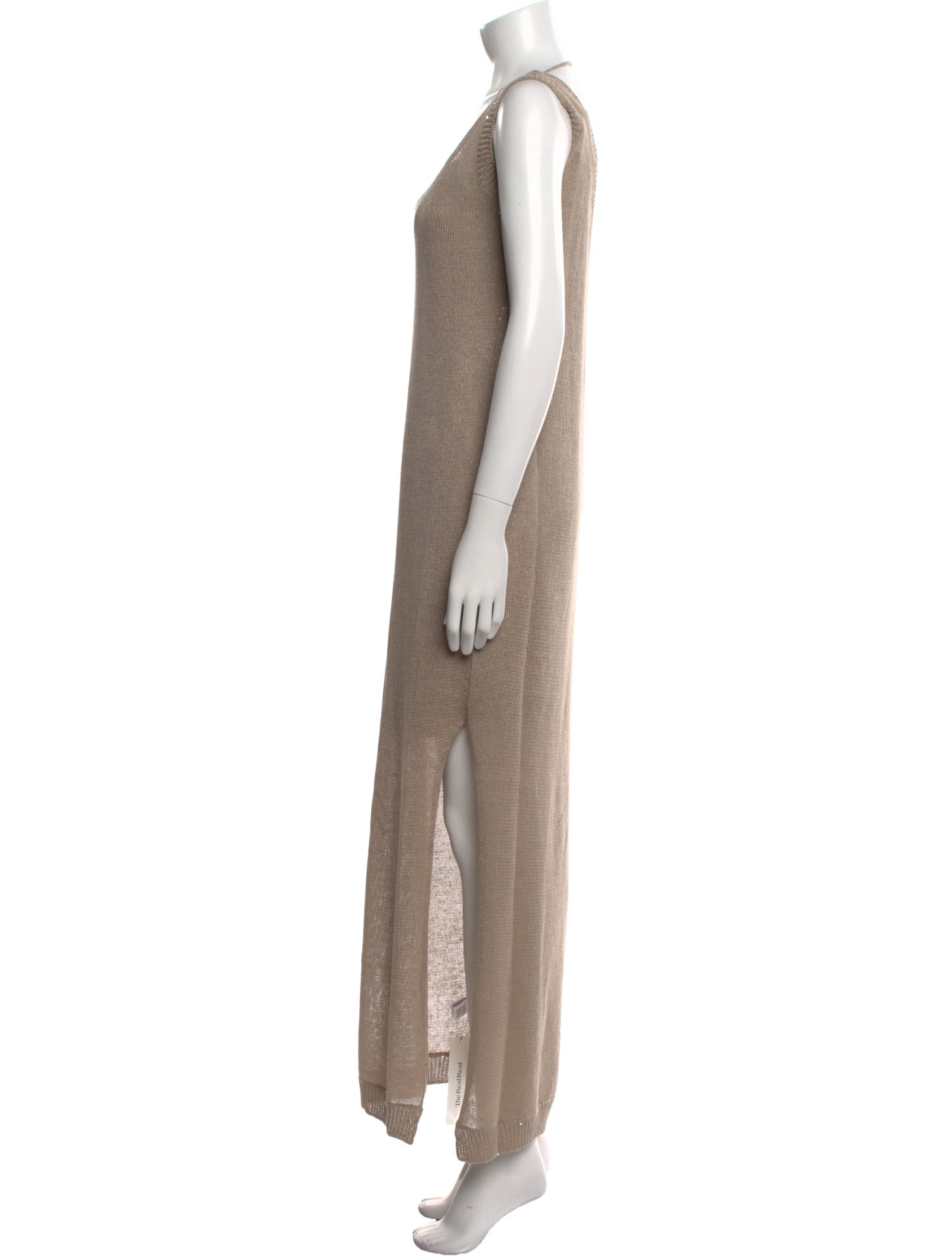 Brunello Cucinelli Linen Long Dress w/ Tags