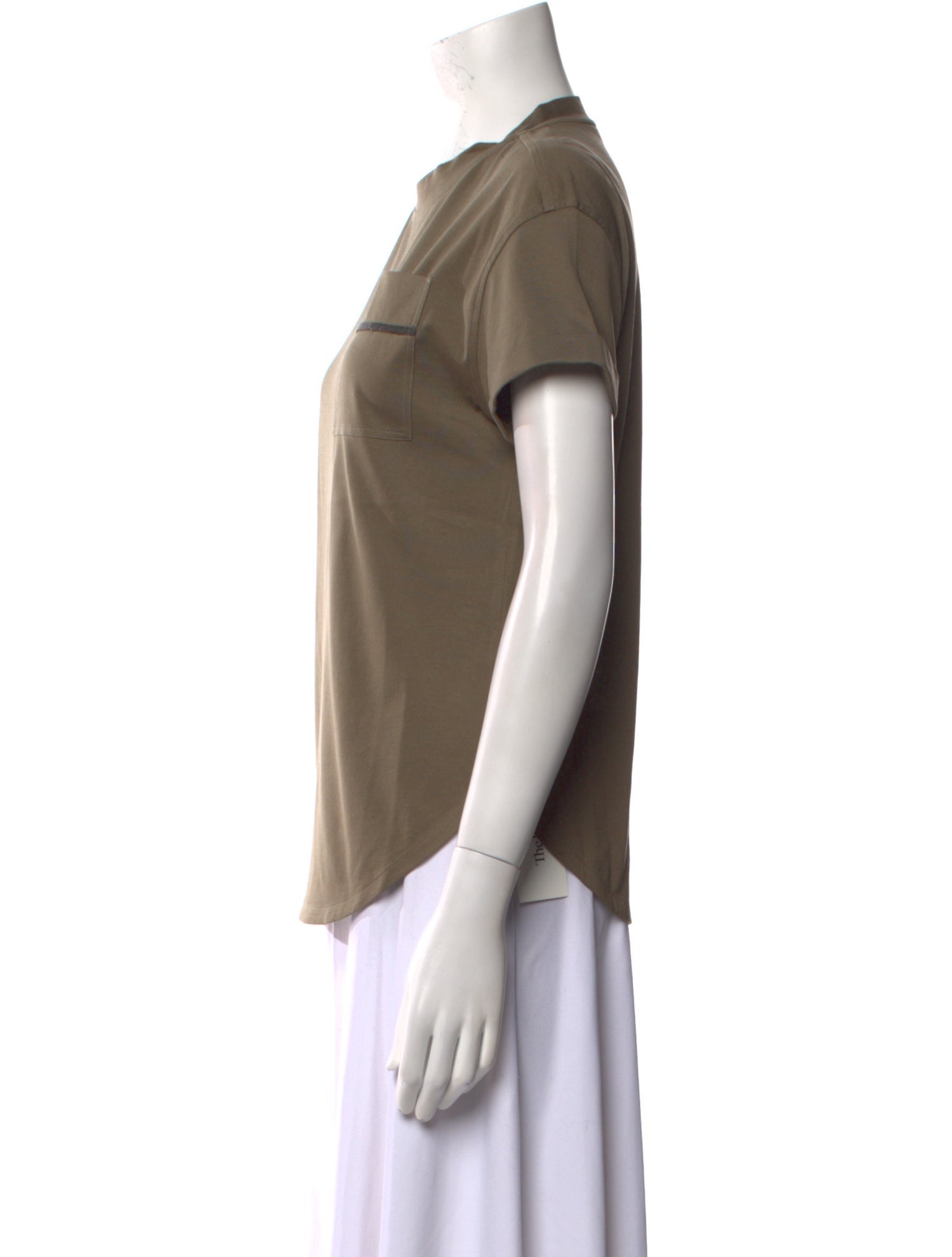 Brunello Cucinelli Crew Neck Short Sleeve T-Shirt w/ Tags