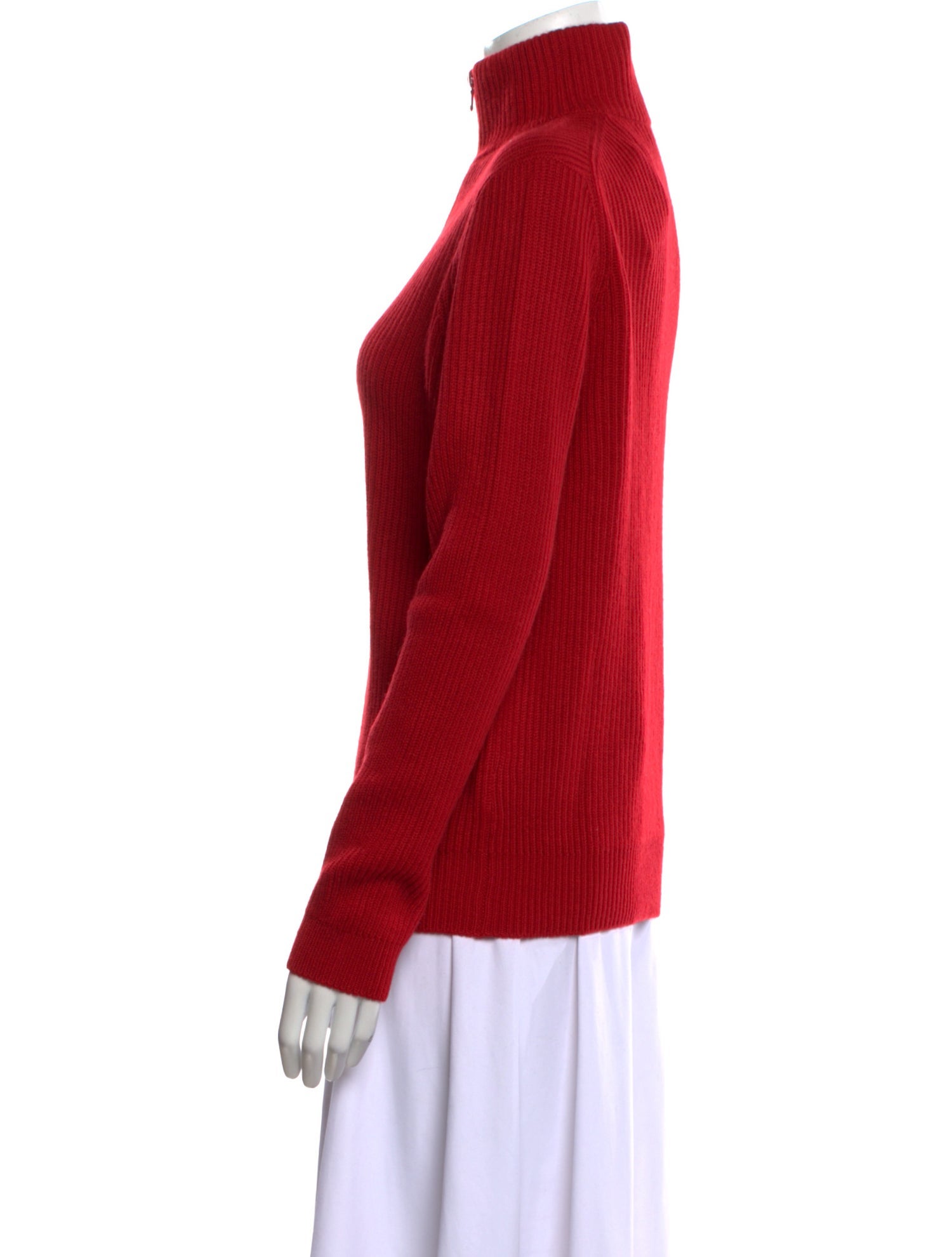 Brunello Cucinelli Baby Cashmere Mock Neck Sweater