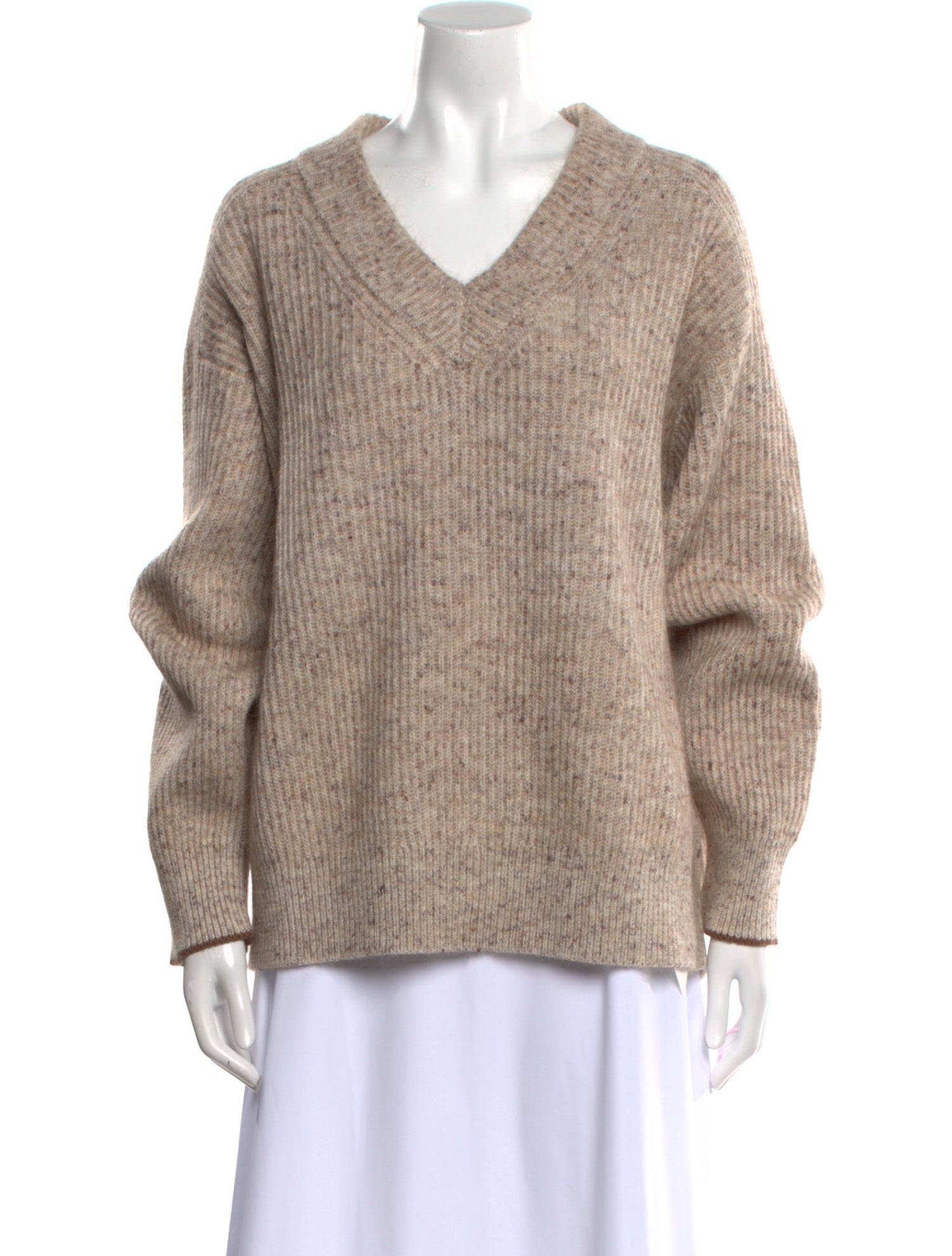Brunello Cucinelli Wool V-Neck Sweater w/ Tags