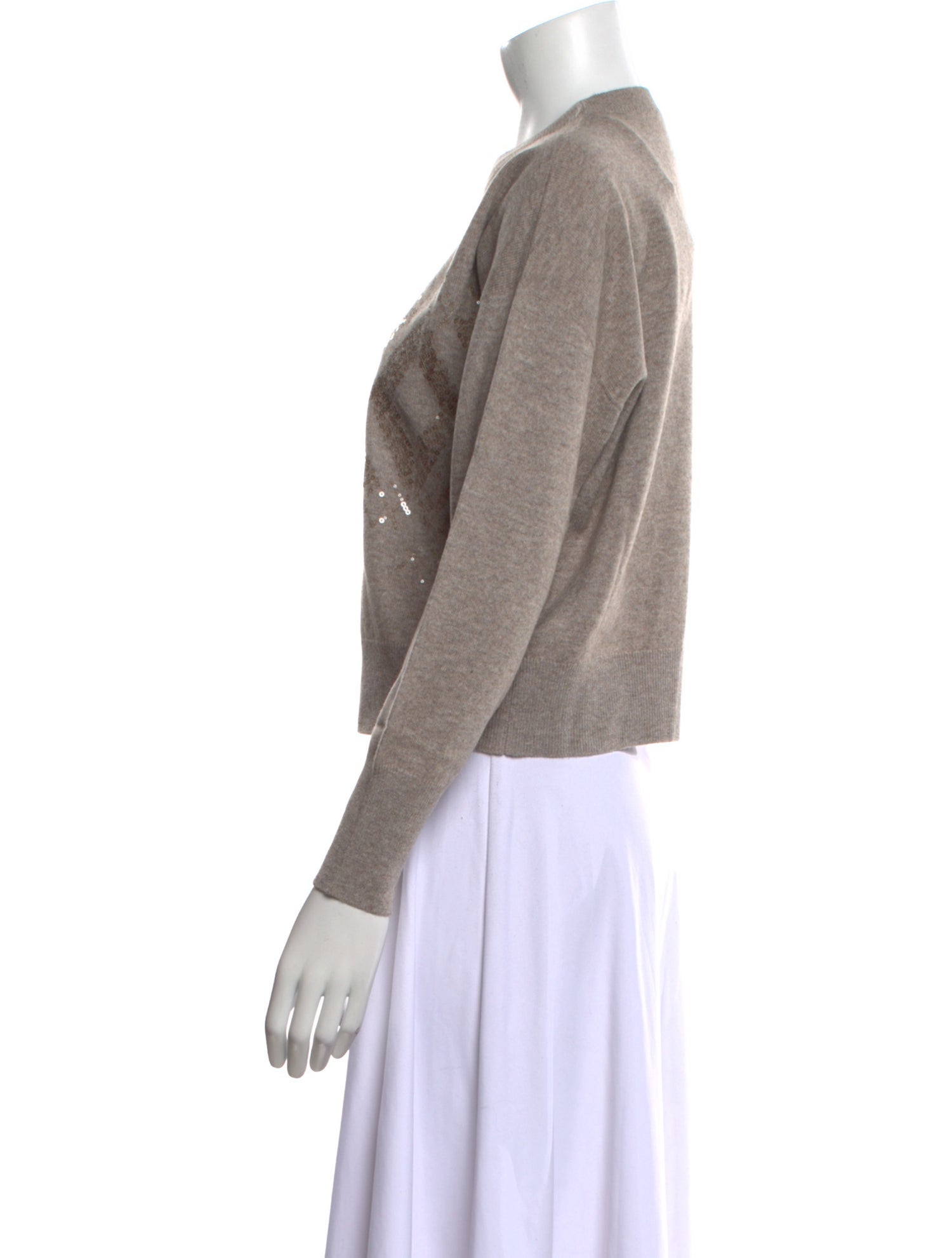 Brunello Cucinelli Virgin Wool Crew Neck Sweater w/ Tags