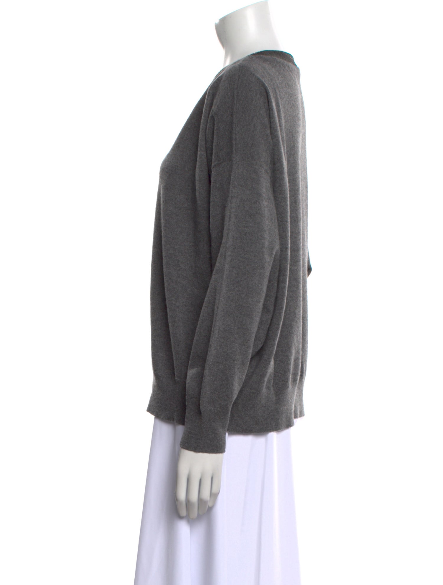 Brunello Cucinelli Cashmere V-Neck Sweater w/ Tags
