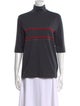 Brunello Cucinelli Striped Turtleneck T-Shirt
