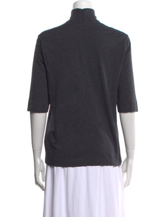 Brunello Cucinelli Striped Turtleneck T-Shirt