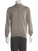 Brunello Cucinelli Wool Mock Neck Cardigan