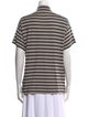 Brunello Cucinelli Cashmere Striped T-Shirt