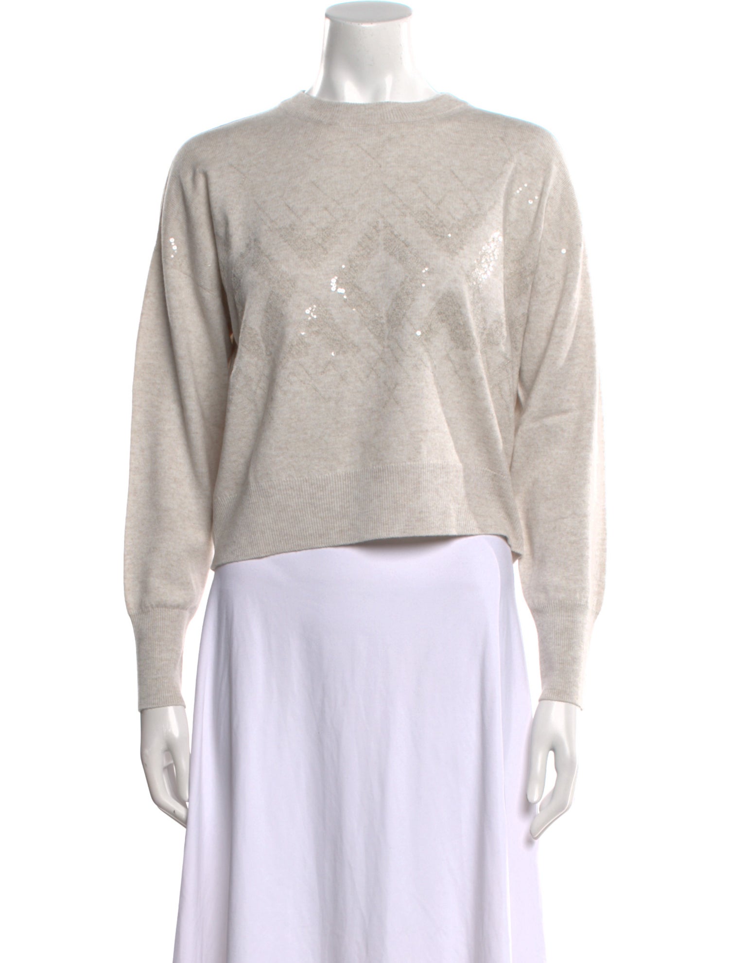 Brunello Cucinelli Wool Crew Neck Sweater