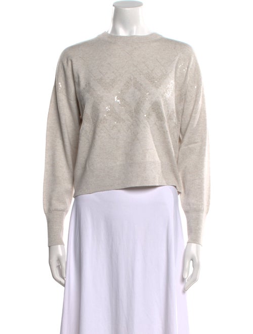 Brunello Cucinelli Wool Crew Neck Sweater