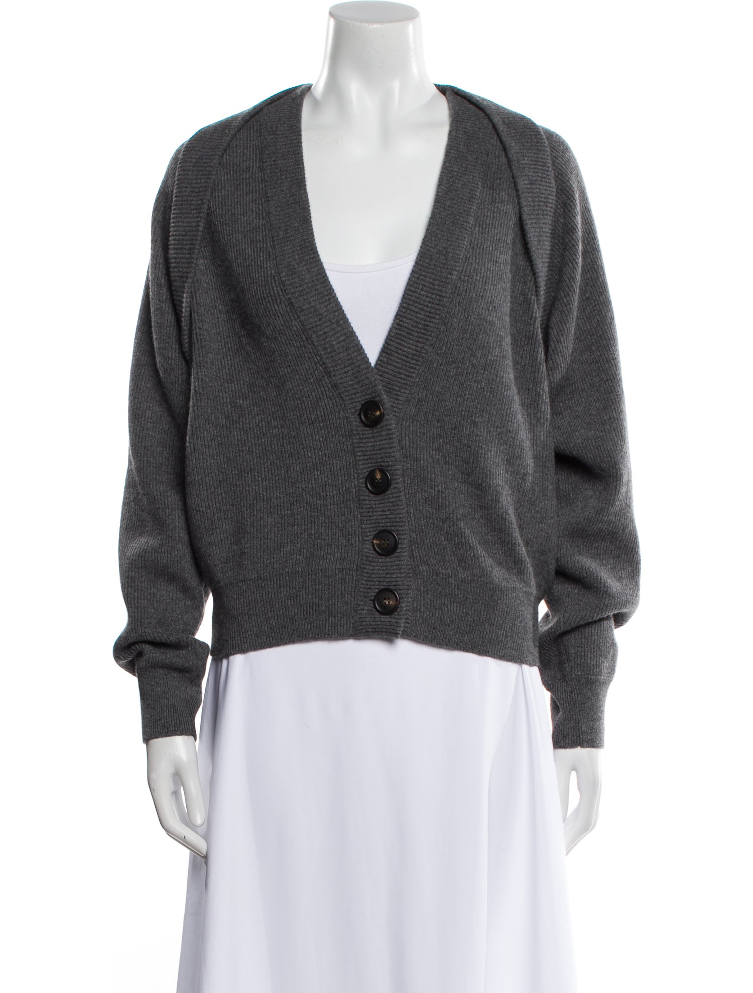 Brunello Cucinelli Cashmere Open Front Sweater