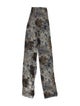 Brunello Cucinelli Cashmere Floral Print Scarf