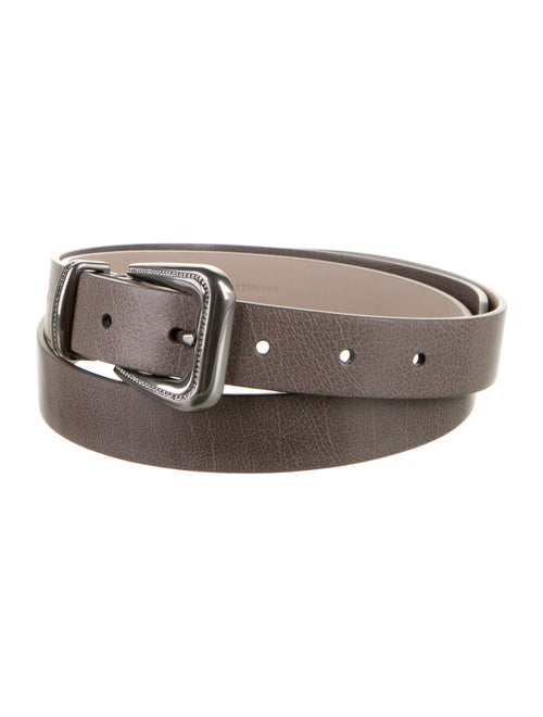 Brunello Cucinelli Skinny Leather Belt