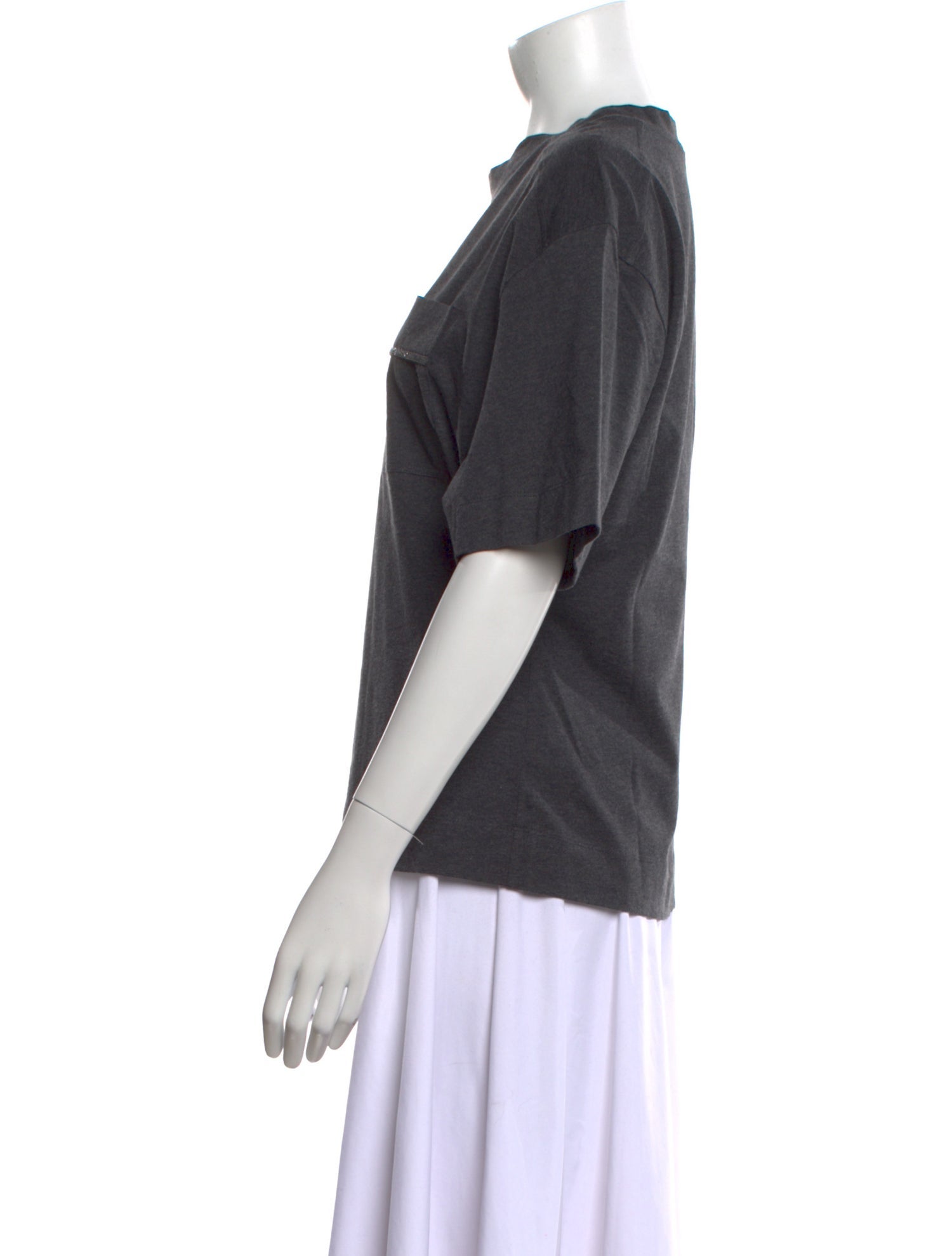 Brunello Cucinelli Crew Neck Short Sleeve T-Shirt w/ Tags