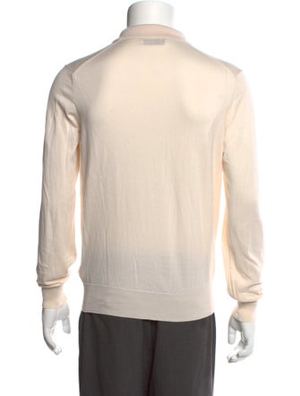 Brunello Cucinelli Collar Long Sleeve Polo Sweater