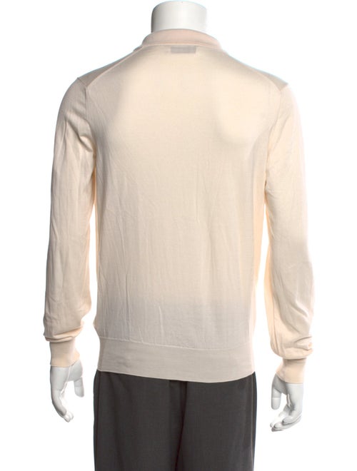 Brunello Cucinelli Collar Long Sleeve Polo Sweater