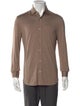 Brunello Cucinelli Silk Long Sleeve Shirt
