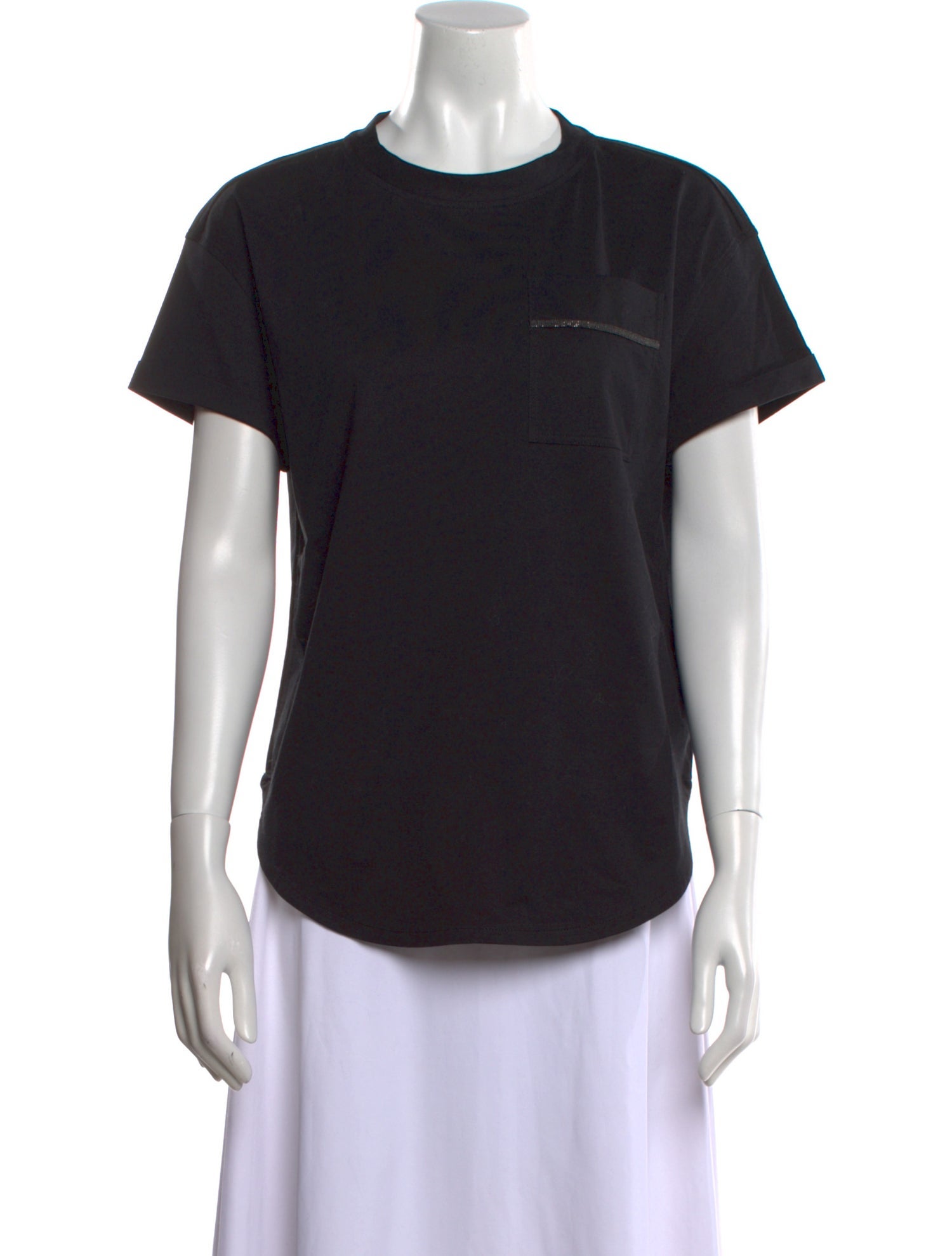 Brunello Cucinelli Crew Neck Short Sleeve T-Shirt