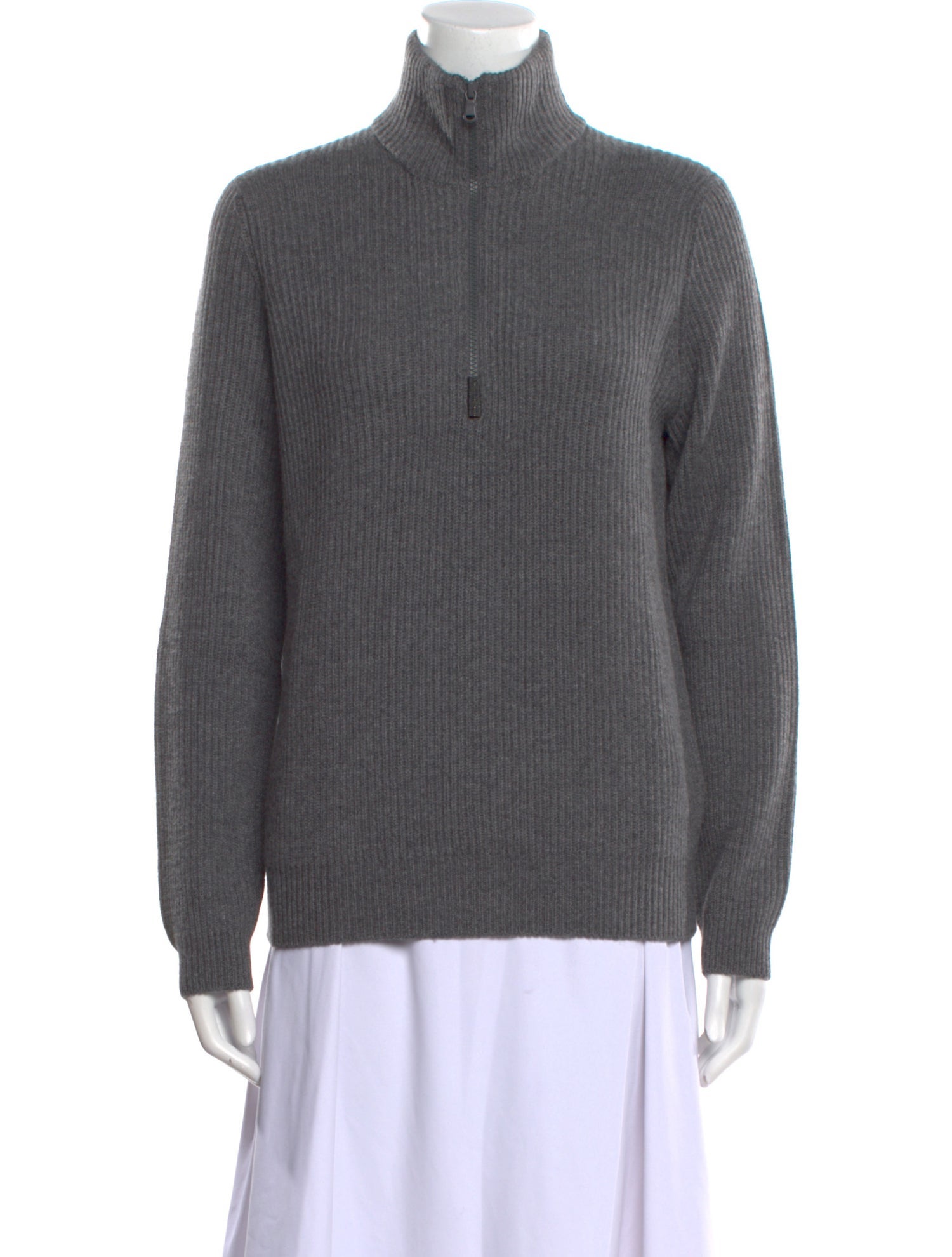Brunello Cucinelli Cashmere Mock Neck Sweater w/ Tags