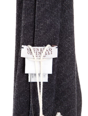 Brunello Cucinelli Denim Tie