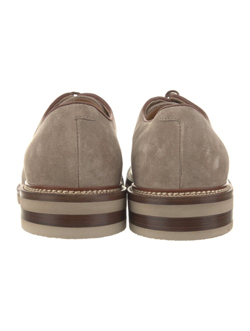 Brunello Cucinelli Suede Derby Shoes