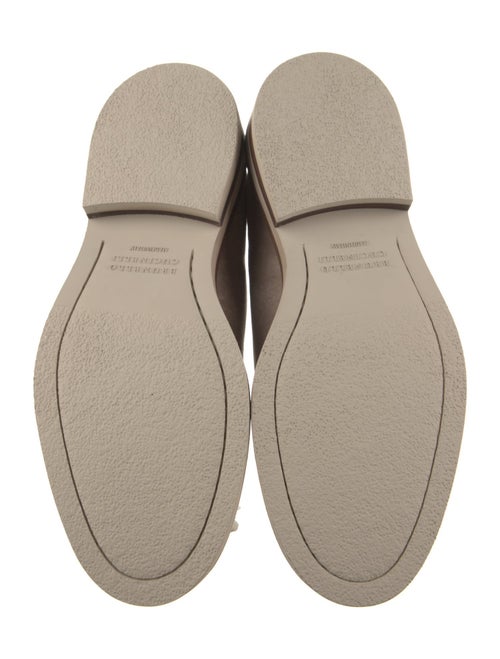 Brunello Cucinelli Suede Derby Shoes